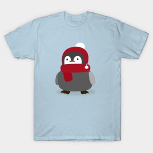 Cute Winter Penguin T-Shirt T-Shirt